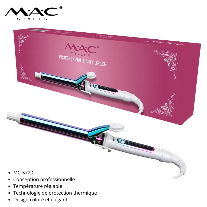 Fer À Boucler Serie Professionnel Rose 450°F MC-5720