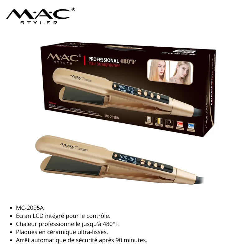 Lisseur Professionnel MAC Styler MC-2095A
