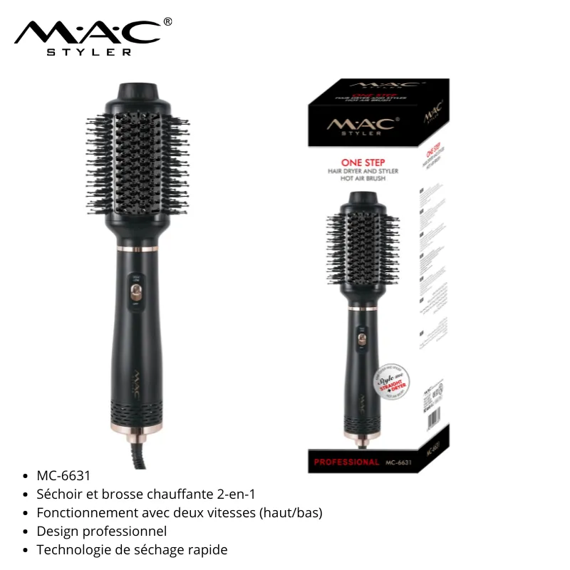 Brosse Lissante 3 En 1 Professionnelle MC-6631